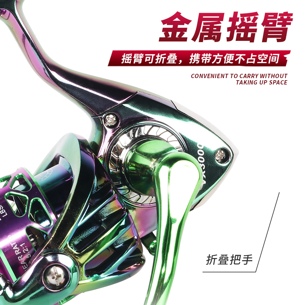 Zero Gap Colorful Metal Spinni - Ice Fishing Line 评论和价格