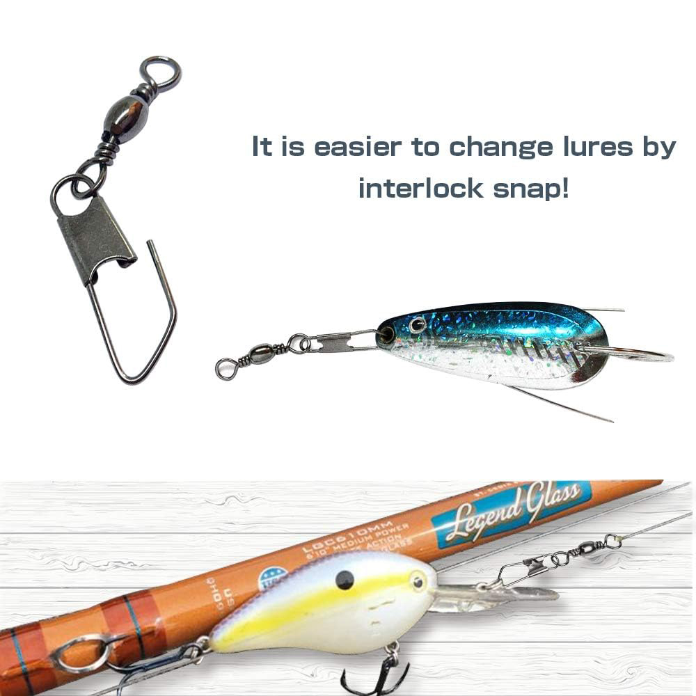 50Pcs Stainless Steel Snap Swi - Saltwater Line 评论和价格