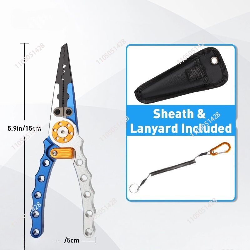 Aluminum Fishing Tackle Pliers - Fishing Line Cutter 评论和价格